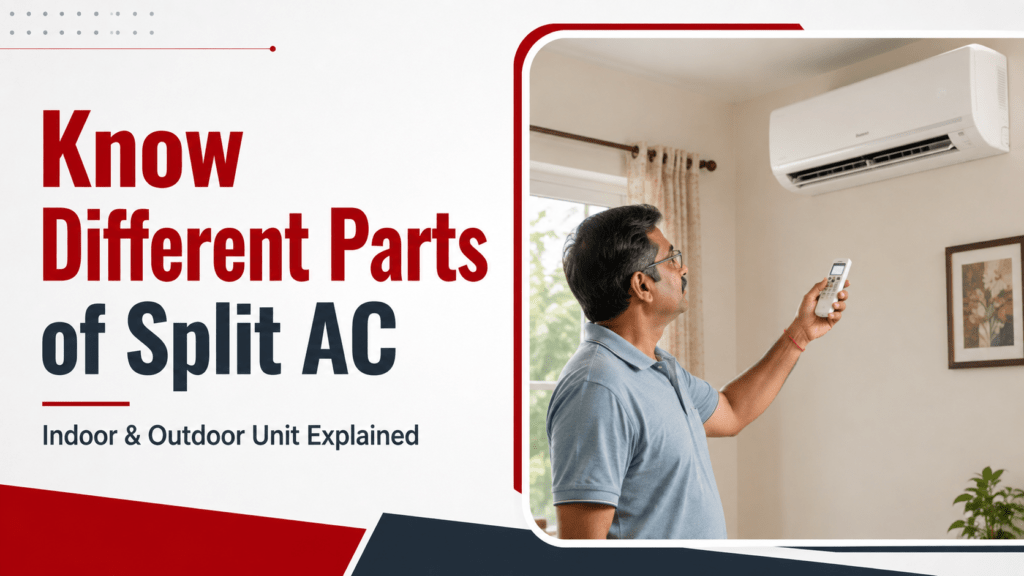 different parts of ac
